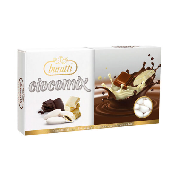 Confetti al Cioccolato Ciocomix Bianco 1Kg